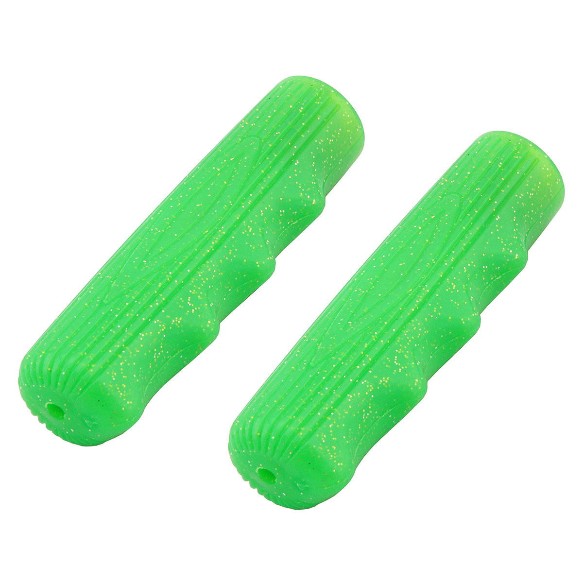 Grips 7/8 long 115mm Kraton Rubber 212 Sparkle/Green.